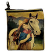 Cowgirl Best Friends Leather Western Coin Purse