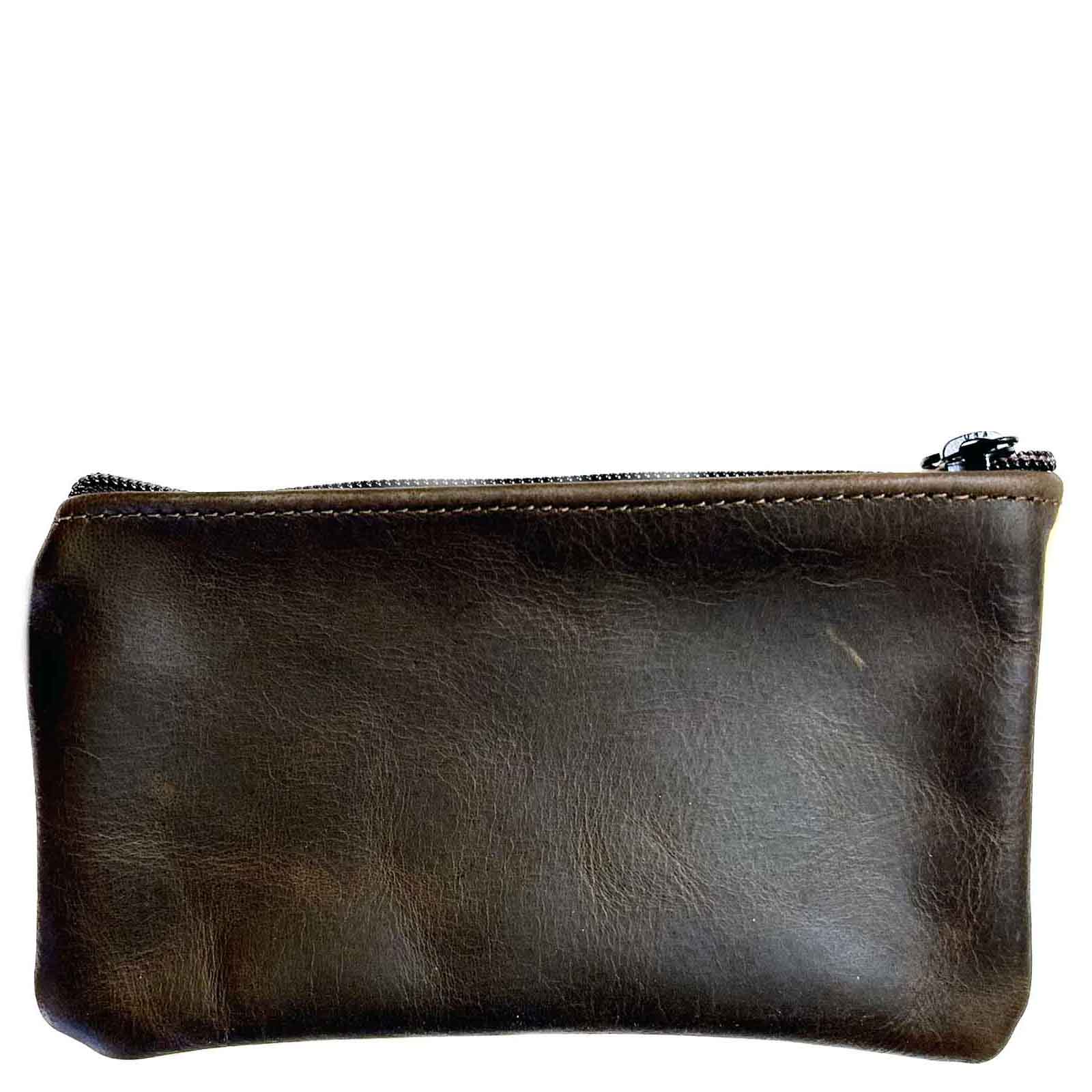 Rockmount Bronc Leather Western Cosmetic Purse