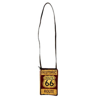 Historic Route 66 Leather Western Purse