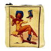 Pin-Up Cowgirl Boot Shine Leather Western Coin Purse