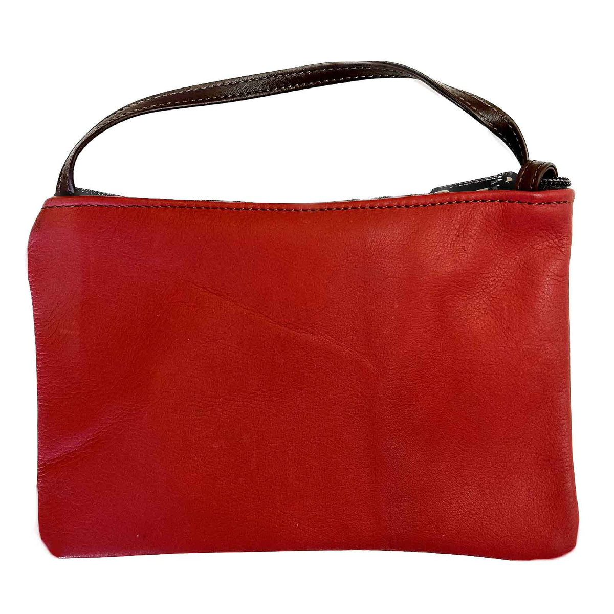 Route 66 Leather Western Purse in Red