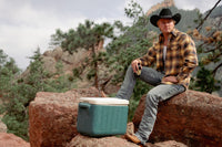 Black Cattleman Western Hat with Horse Hair Band