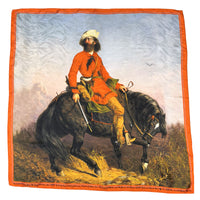 Limited-Edition Rocky Mountain Man Silk Scarf by Charles Deas