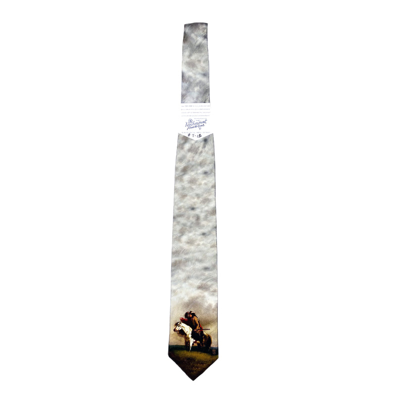 Limited-Edition the Lost Greenhorn Silk Tie by Alfred Jacob Miller