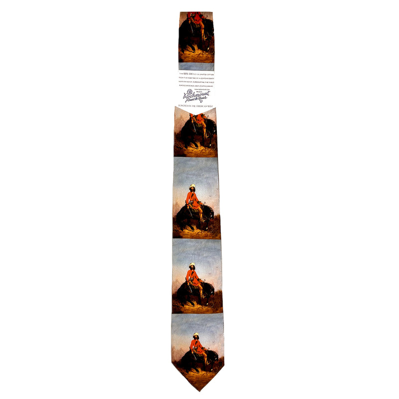 Limited-Edition Rocky Mountain Man Silk Tie by Charles Deas