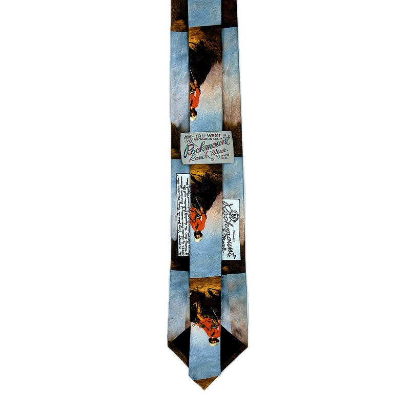 Limited-Edition Rocky Mountain Man Silk Tie by Charles Deas