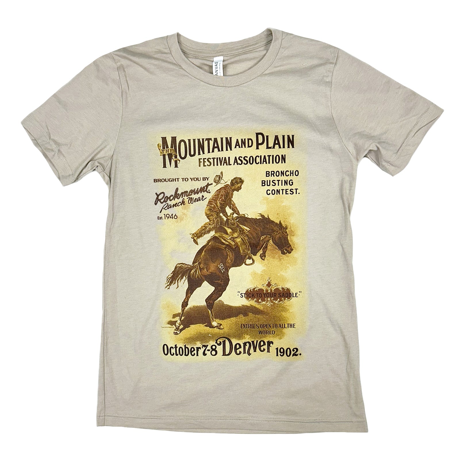 Men's Granite Mountain & Plain Festival Association Western T-Shirt