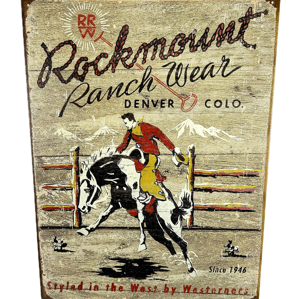 Western Signs & Posters – Rockmount