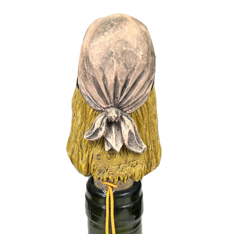 Highway Rose Biker Western Wine Bottle Stopper