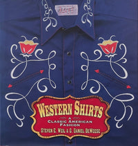 signed copy of Western Shirts Classic American Fashion by Steve Weil, pearl snap shirt history book