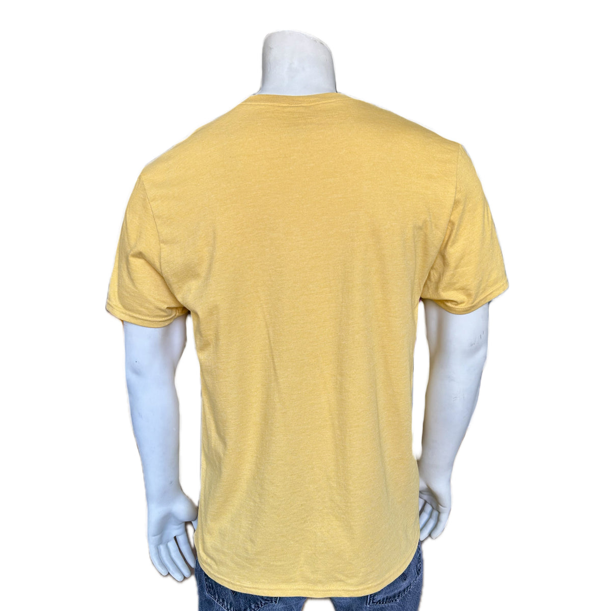 Men's Rockmount Bronc 100% Cotton Mustard Western T-Shirt