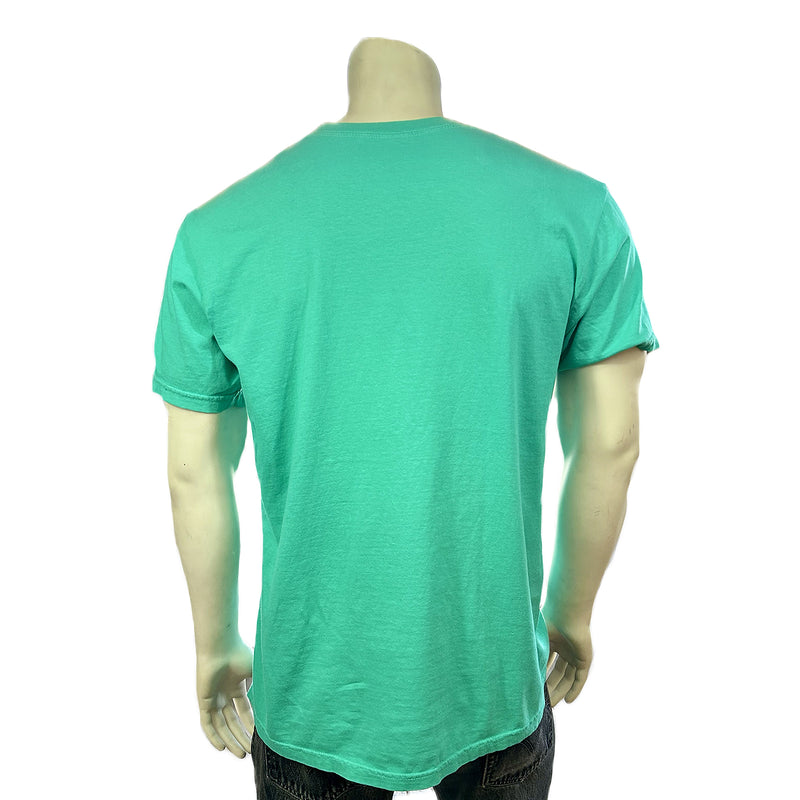 Rockmount Men's Green 100% Cotton Chief Western T-Shirt