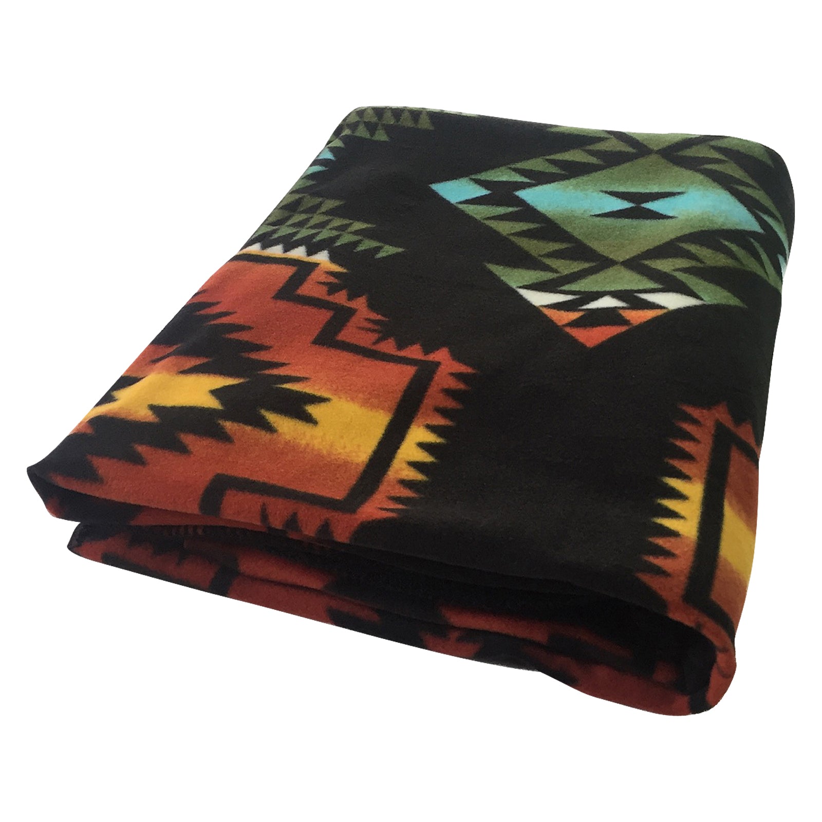 Rock Out Brown Back 48” X 60” No Sew Fleece Blanket Kit #052