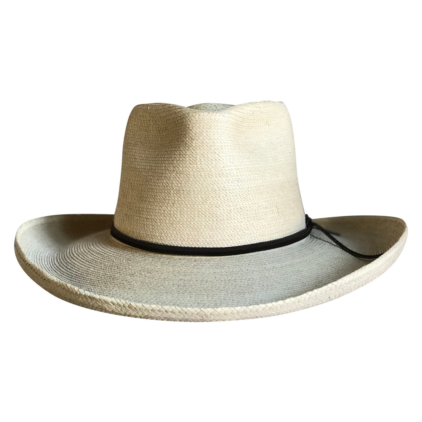 Leather Hat Band Hand Tooled Western Boho Felt Hat -  Sweden