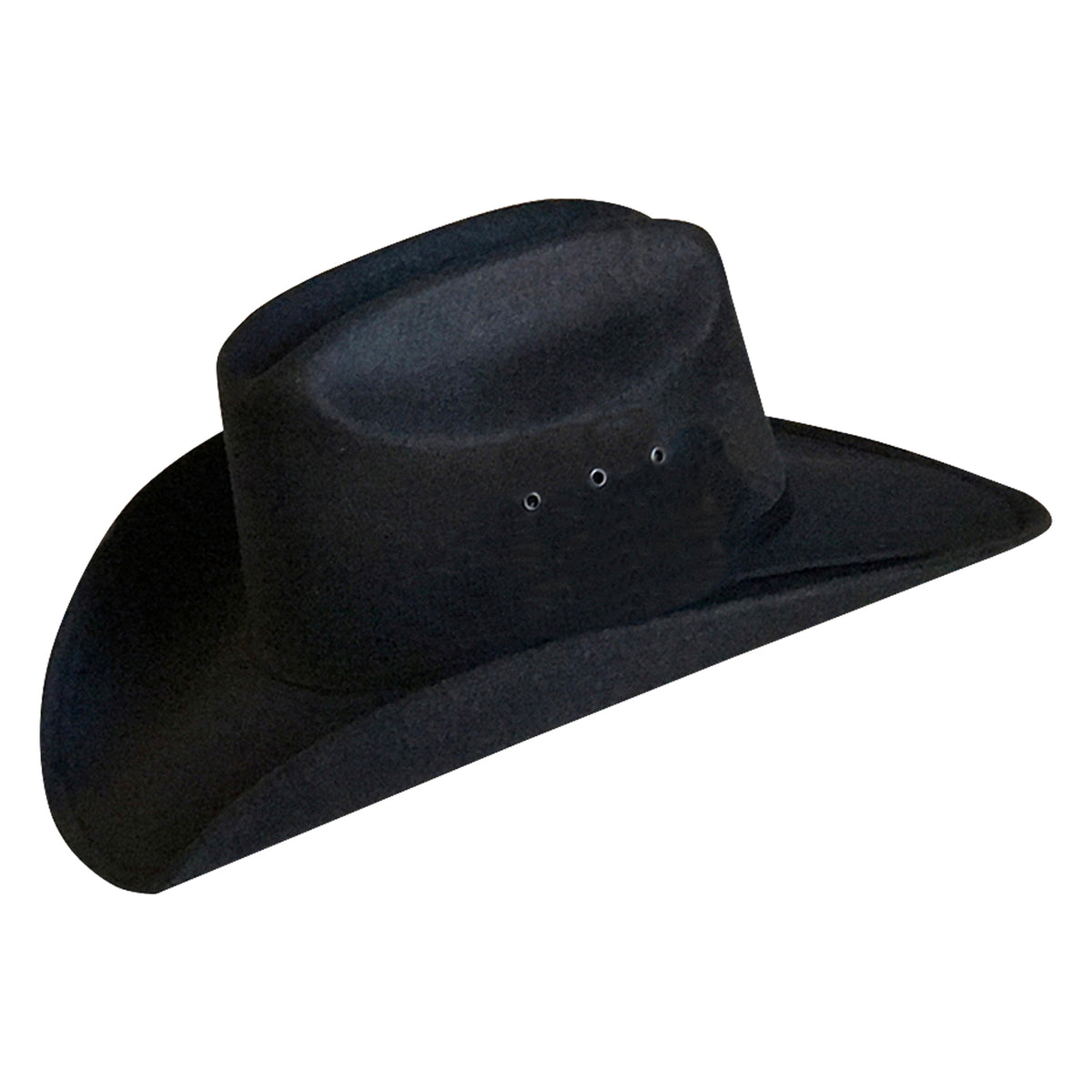 Kid's Black Ultra-Felt Western Cowboy Hat - Rockmount
