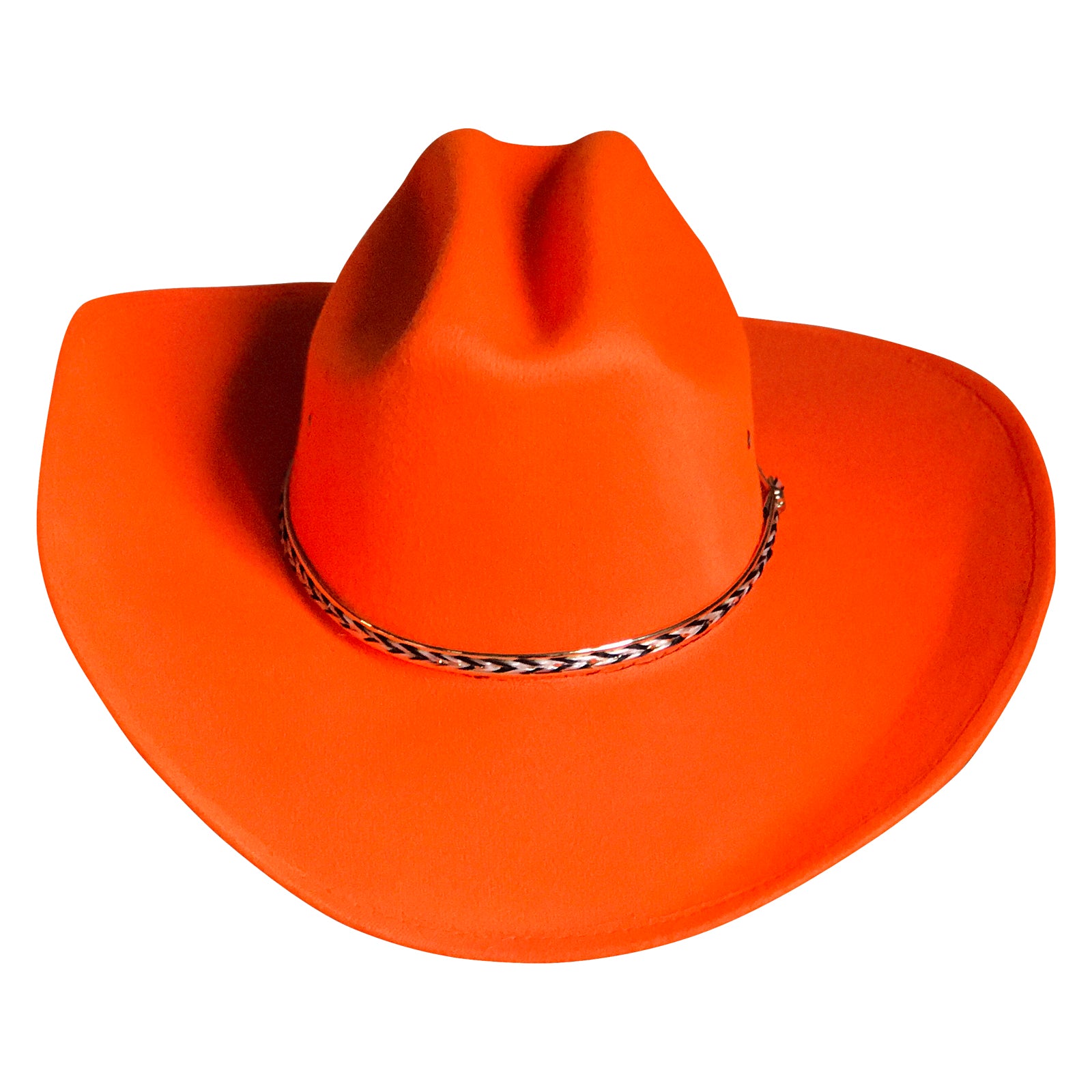Sierra Ultra-Felt Blaze Orange Western Cowboy Hat - Rockmount