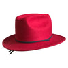 Kid's Red Felt Western Cowgirl Hat with Chin Strap - Rockmount