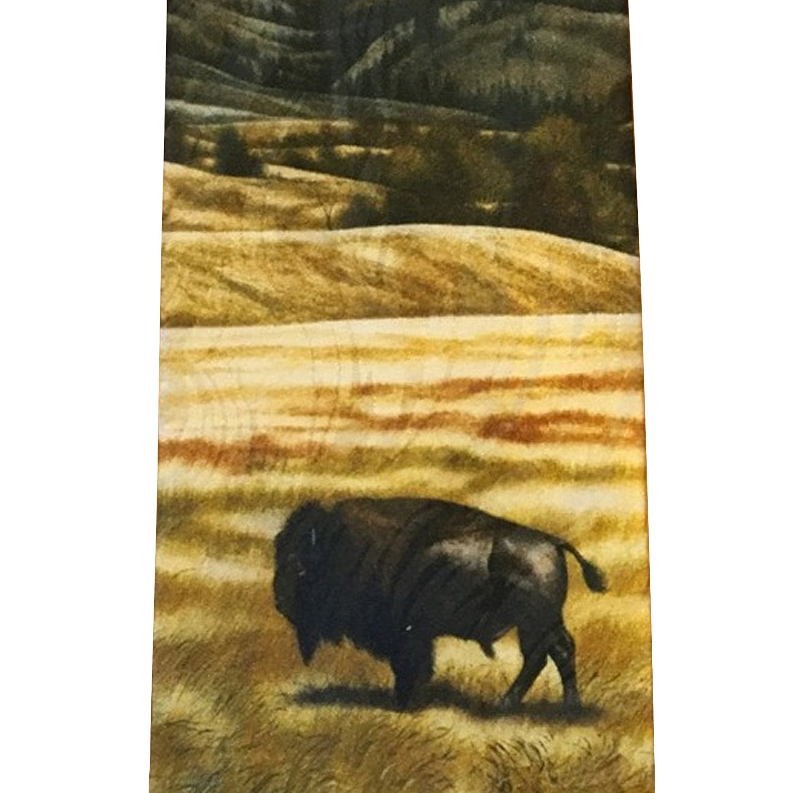 Limited-Edition the American Bison Silk Tie by William Haskell - Rockmount