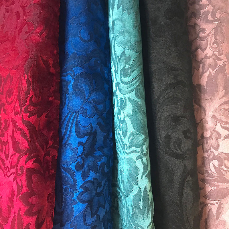Jacquard Scarves in Fine 100% Rayon (2 Colors) - Rockmount