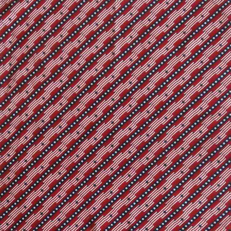 Stars & Stripes Forever Western Cotton Bandana in Red - Rockmount
