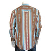 Men's Serape Pattern Western Shirt in Brown - Rockmount